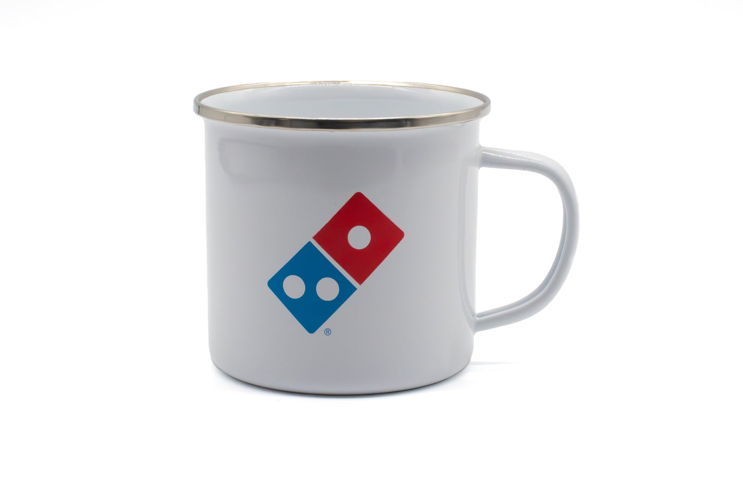 Drinks-Mugs-Outback Tile-Metal-Stainless Steel Lip-500ml-White