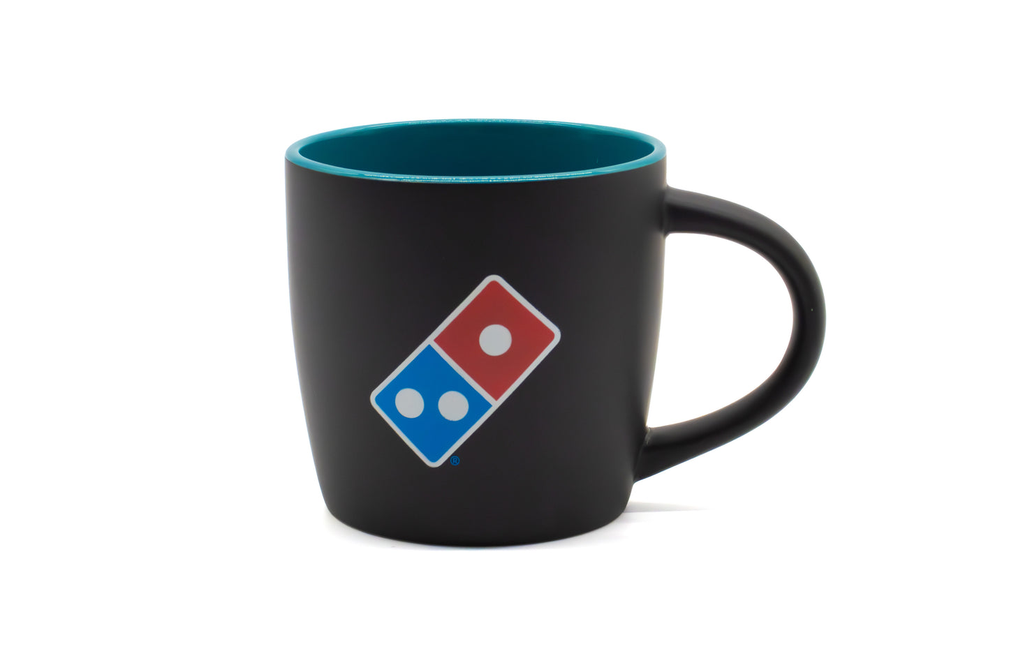 Drinks-Mugs-Favoured 2 Tones-300ml-Matt Black/Teal