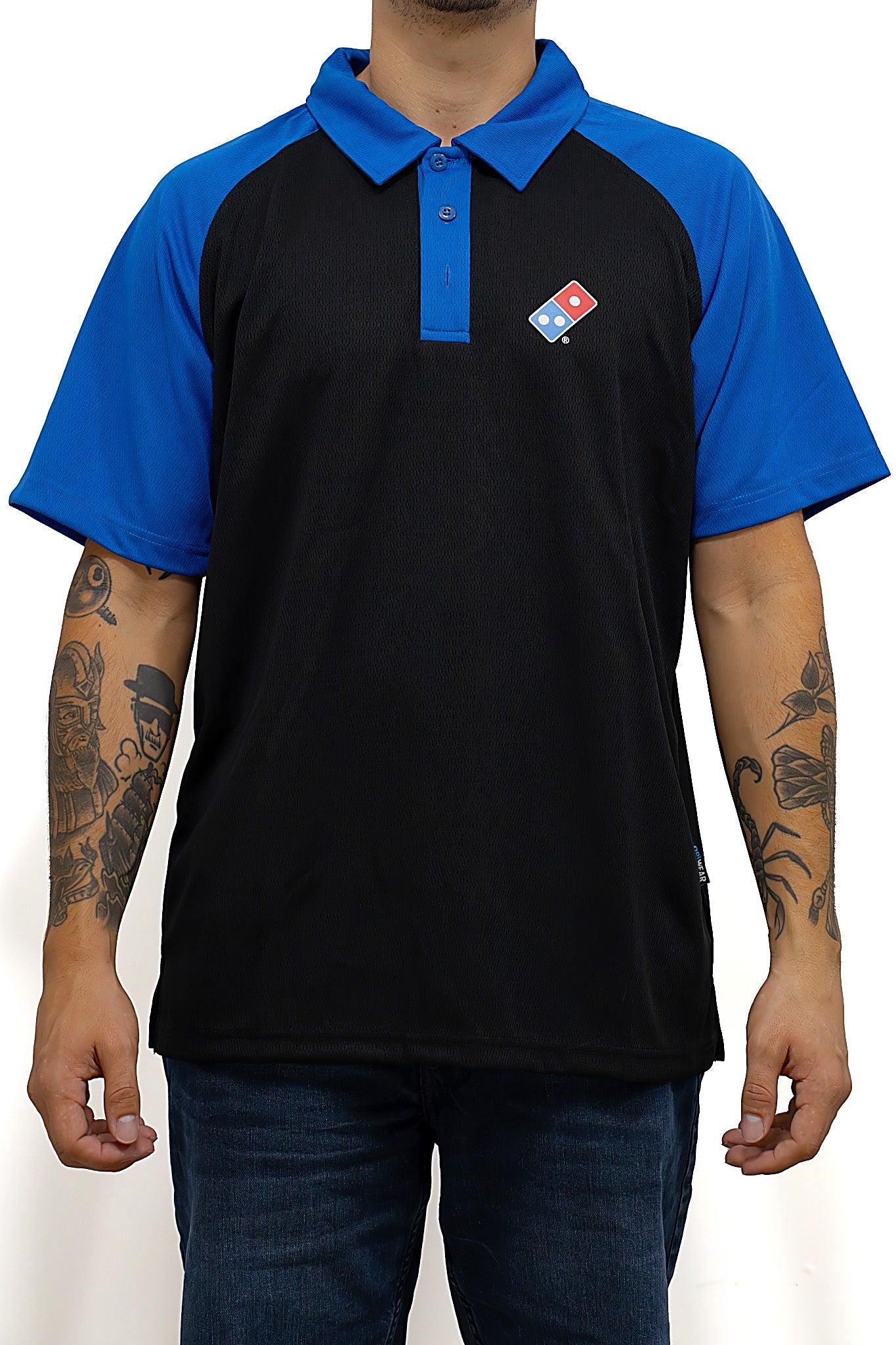 Mens Short Sleeve Manly Polo w/ Logo