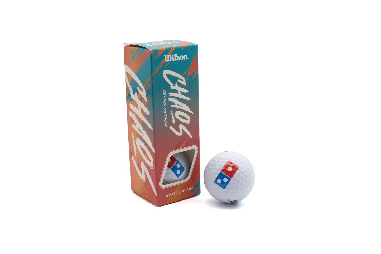 Domino's Branded Golf Balls - 3Pk