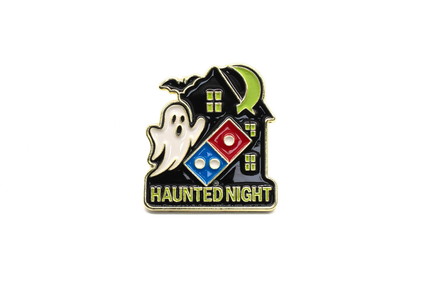 Enamel Pin Haunted Night
