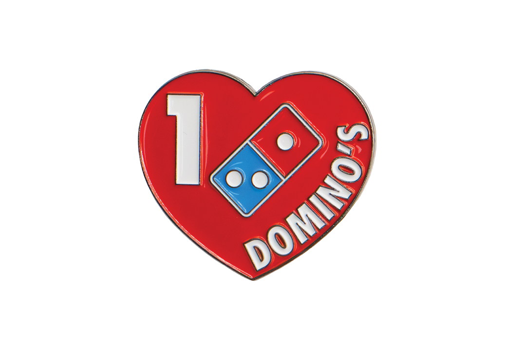 Enamel Pin - Heart 1 Love