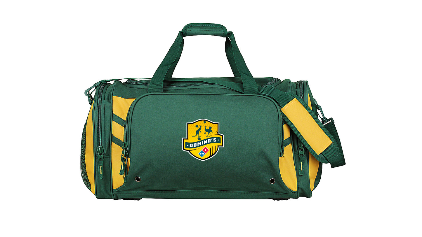 Bag Sports-50L-Green & Gold-Aussie Tile