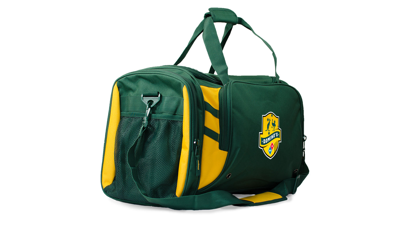Bag Sports-50L-Green & Gold-Aussie Tile
