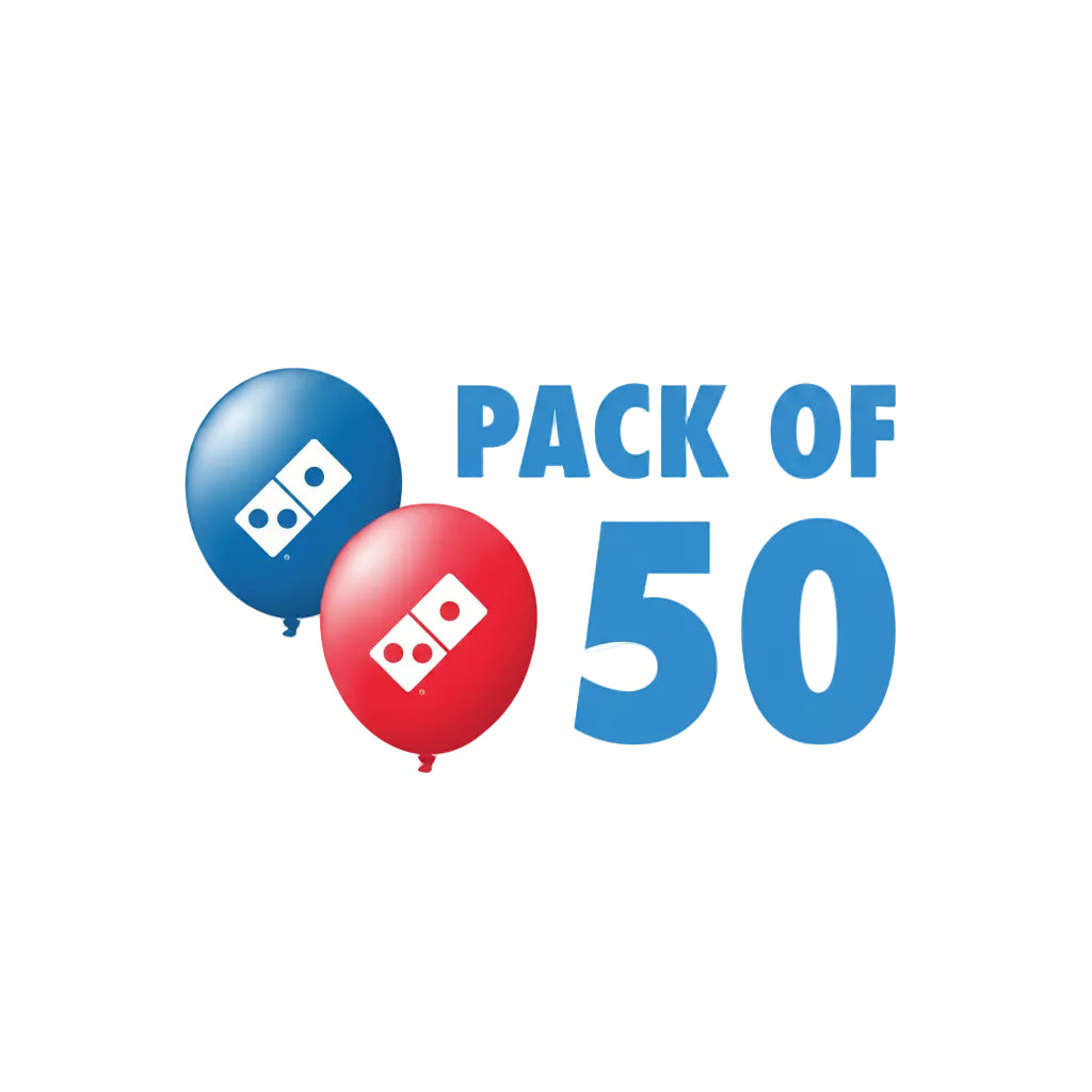 Domino's Balloons (Pack of 50)