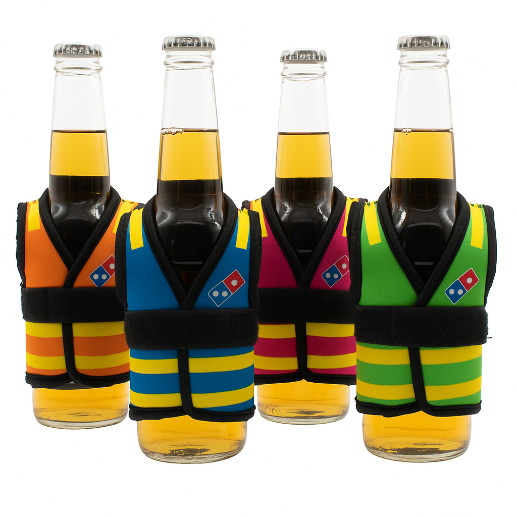 Domino's Stubby Cooler-Safety Vest