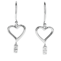 Domino's Drop Tile Earings — 925 Sterling Silver