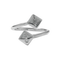 Come Together Ring — 925 Sterling Silver with Cubic Zirconias