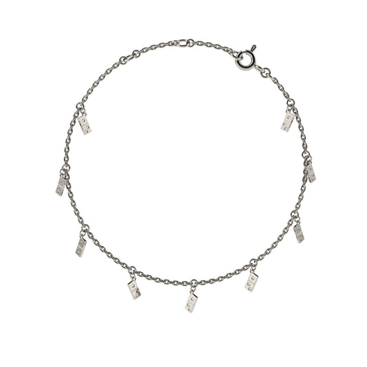 BRACELET_TILE TASSELS_925 SILVER