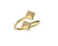 Come Together Ring — 18k Yellow Gold with Diamonds