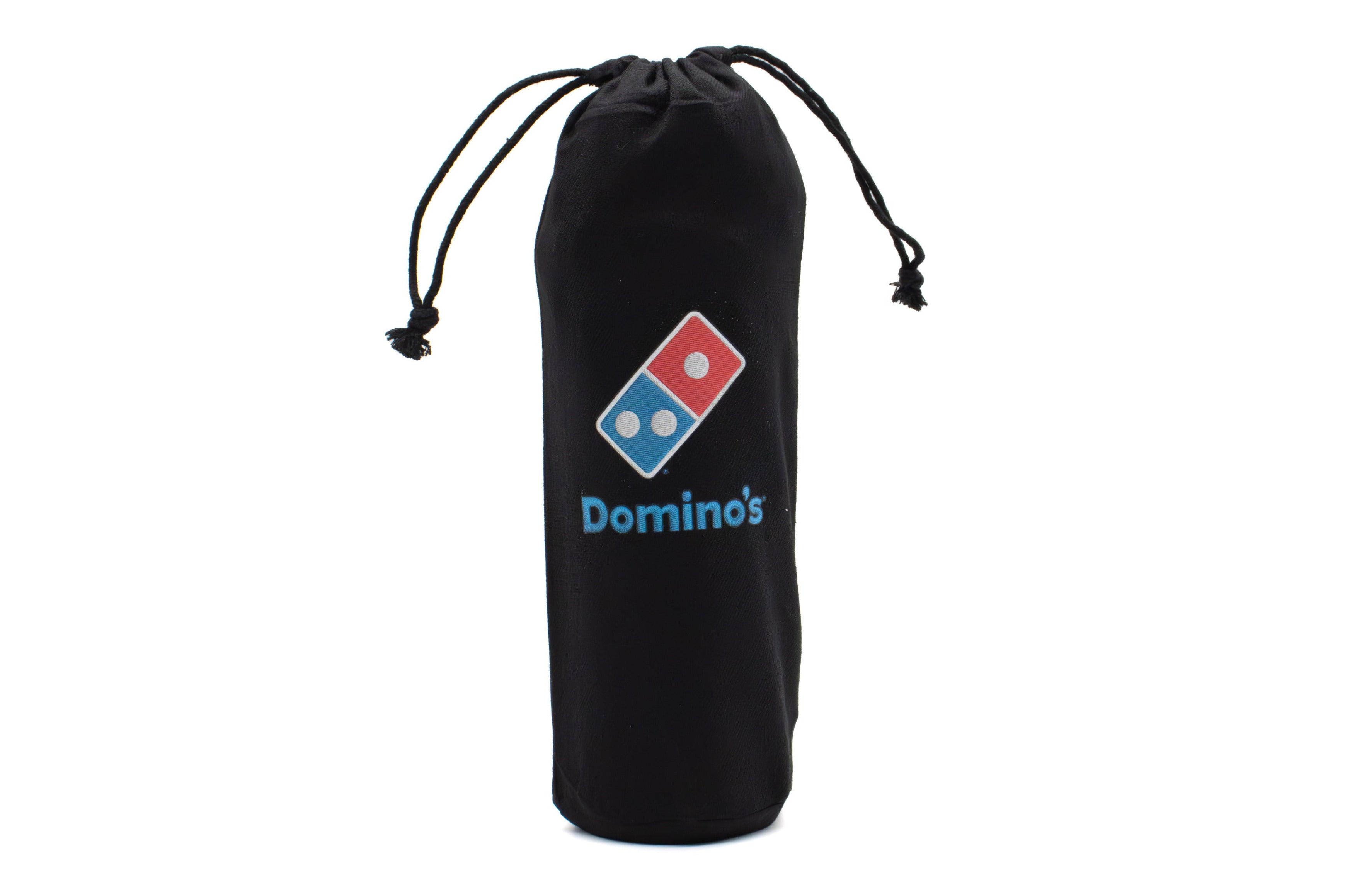 Domino's Gift Bag Black - Cotton Bottle Size