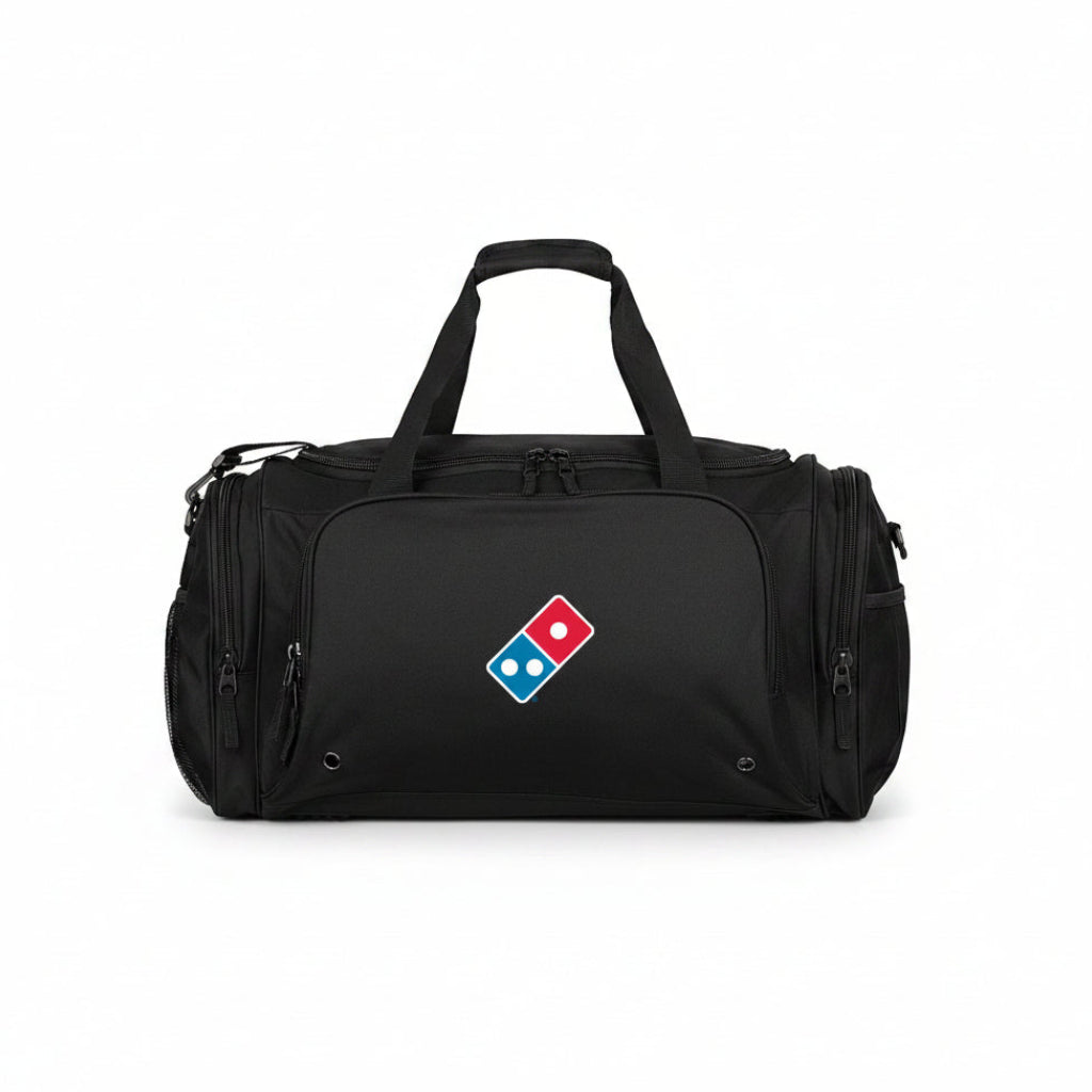 Sports Bag — 50L, Black & Black, Domino's Tile