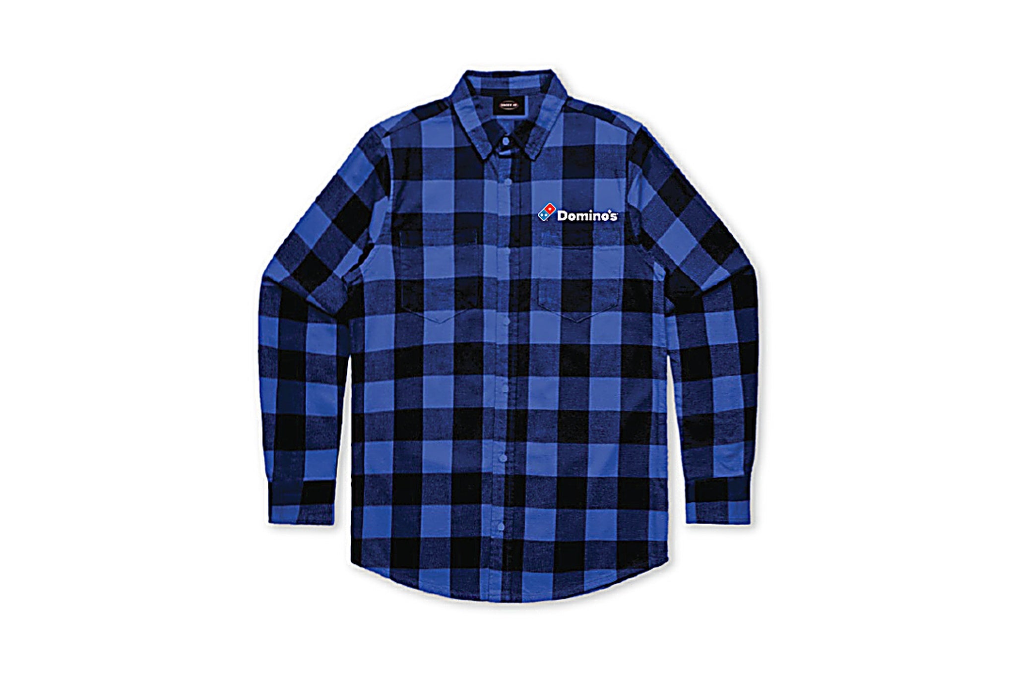 Flanno Long Sleeved Shirt with Domino's Logo