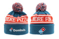 Domino's Beanie More Pizza More Fun With Pom