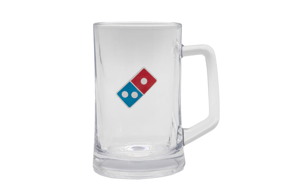 Domino's Glassware — Beer Mug 400ml, Colour