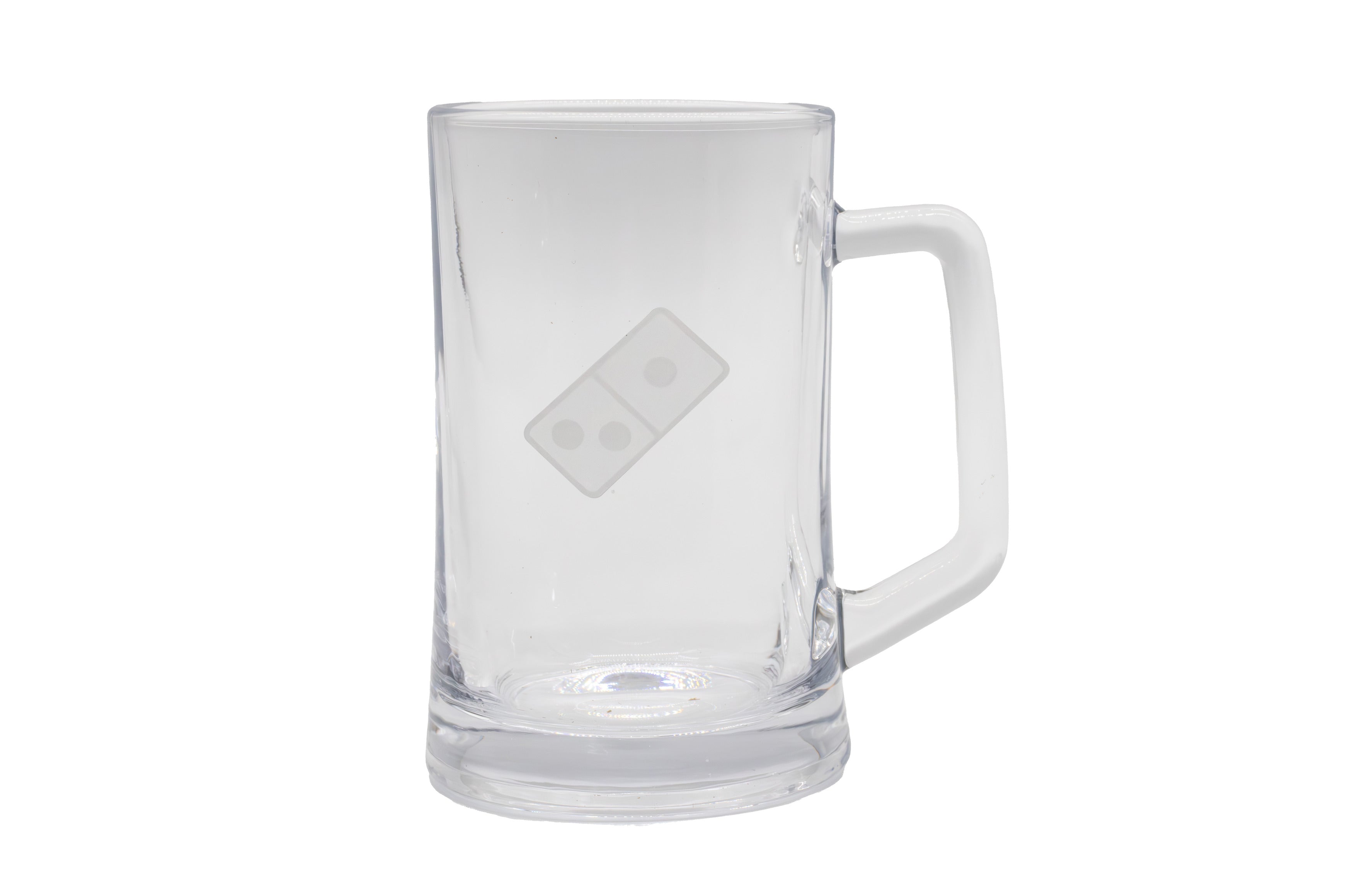 Domino's Glassware — Beer Mug 400ml, Etched