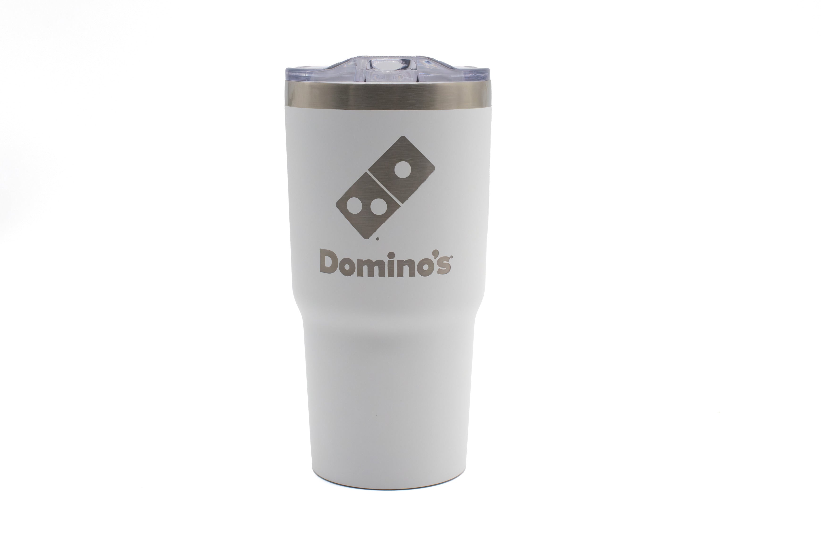 Domino's Insulated Travel Tumbler — 550ml, White