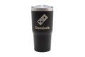 Domino's Insulated Travel Tumbler — 550ml, Black