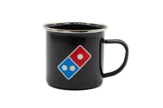 Drinks-Mugs-Outback Tile-Metal-Stainless Steel Lip-350ml-Black