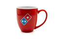 Domino's Mug — My Favourite, 450ml, Matt Red/White