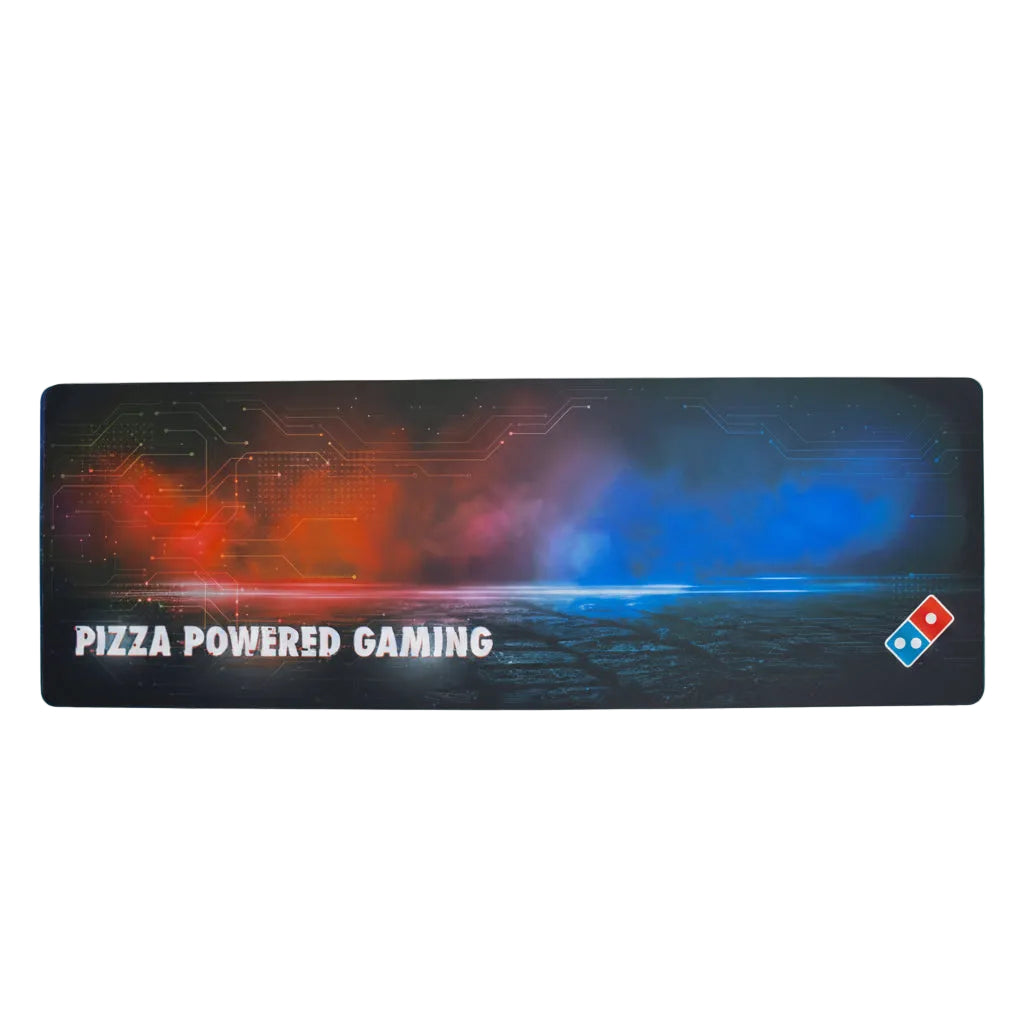 Domino's Gaming Mat Circuitry Pizza Powered
