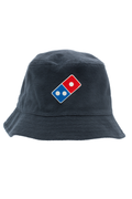 Domino's Bucket Hat — Terry, Navy, 100% Cotton