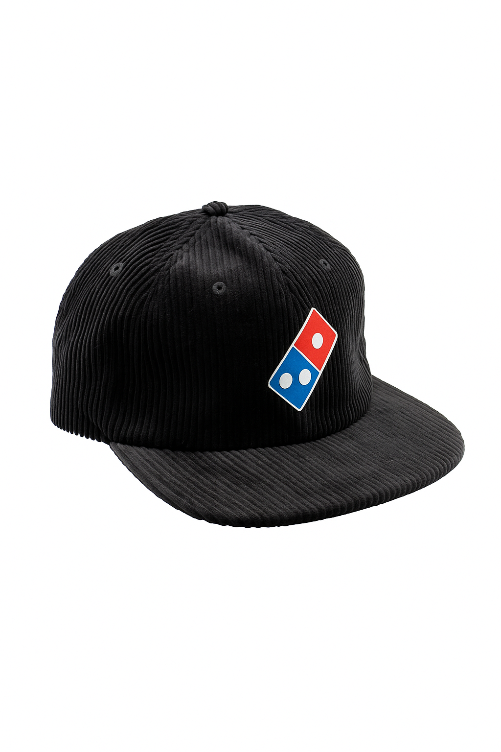 HAT CAP-CLASSIC CORD-BLACK