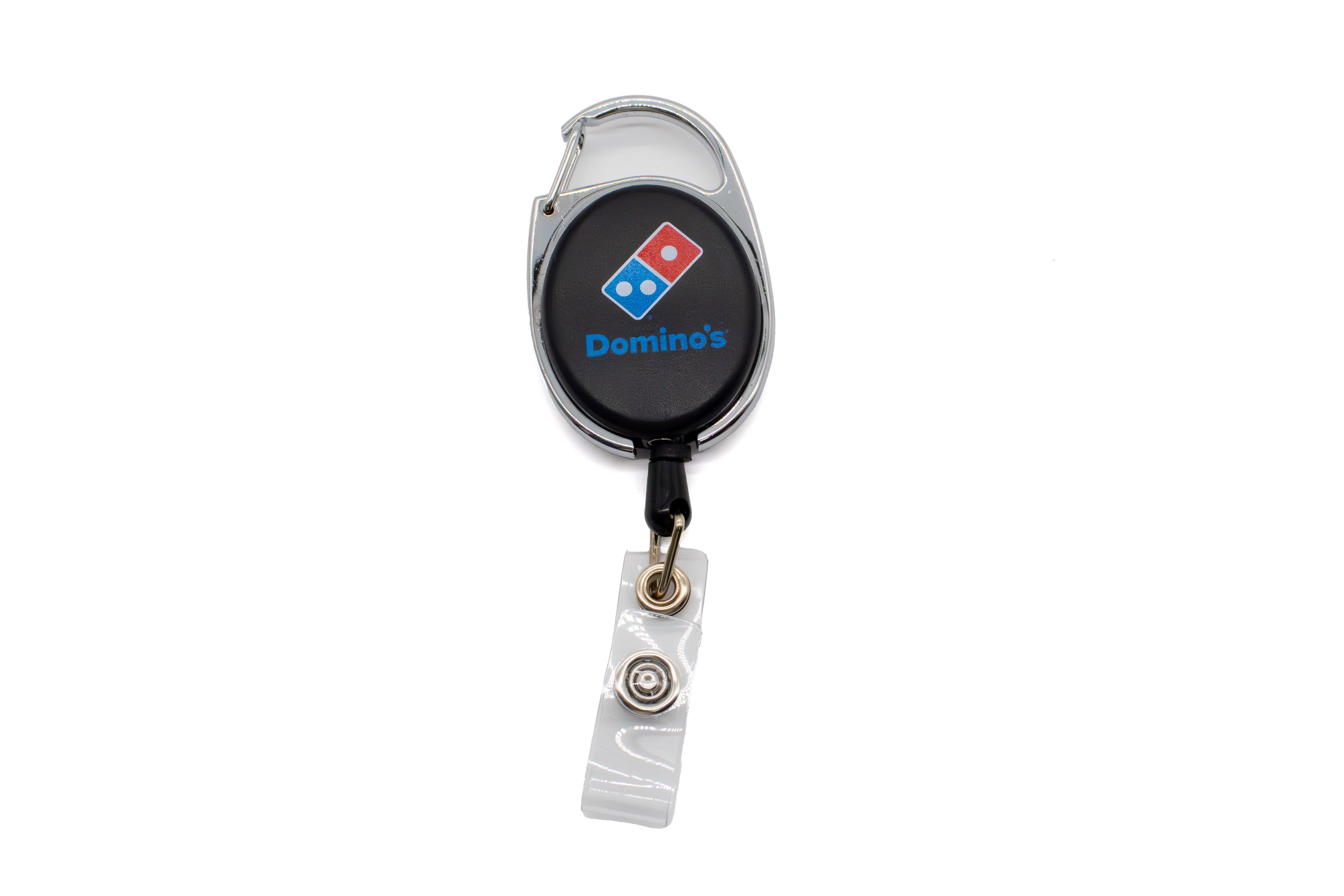 Key Tag-Retractable ID Holder-Black