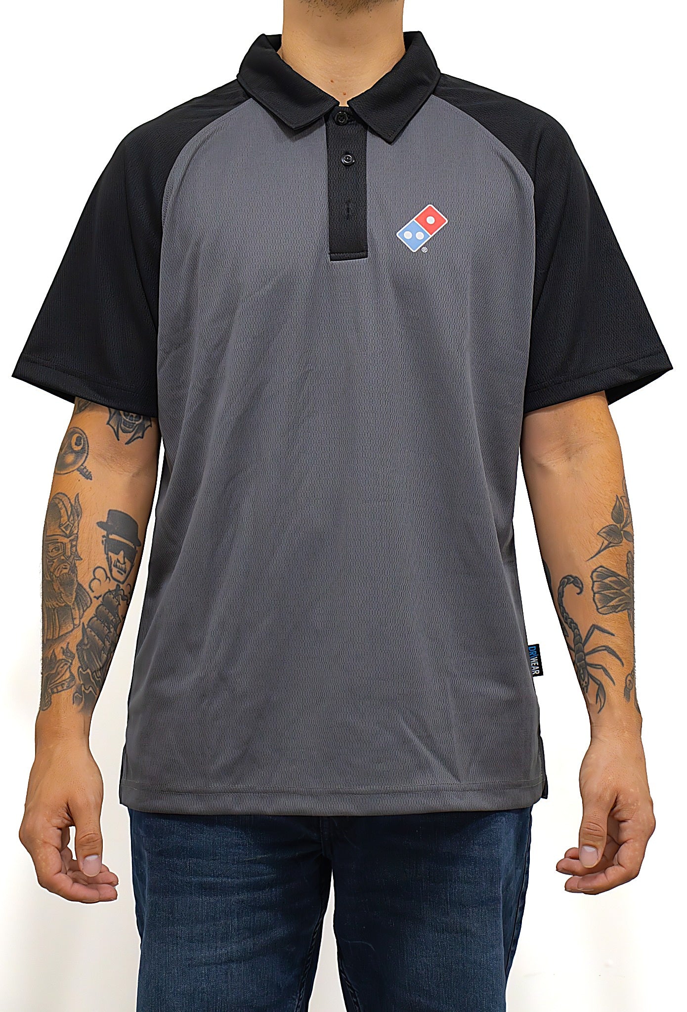 Mens Short Sleeve Manly Polo w/ Logo