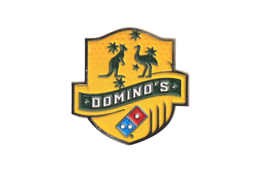 Domino's Enamel Pin Aussie Shield