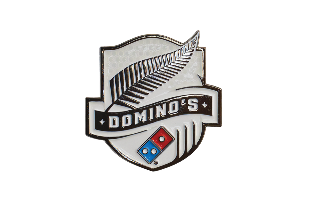 Domino's Enamel Pin NZ Shield