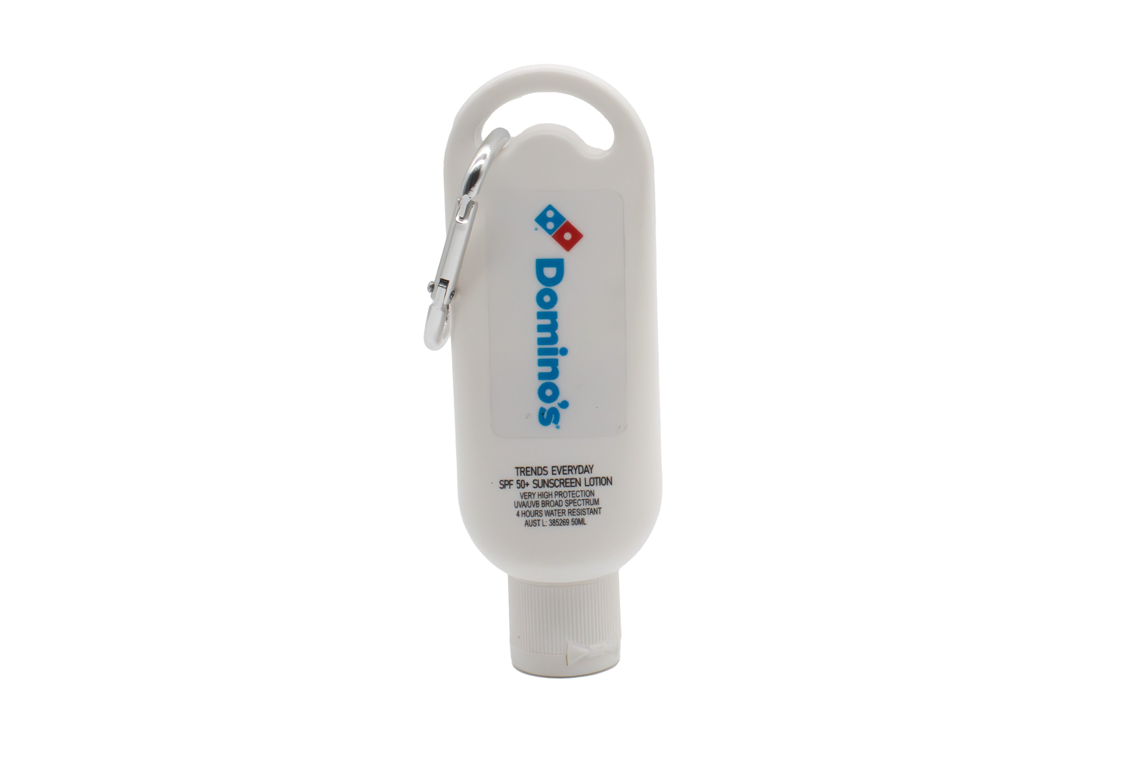 Domino's Health-Sunscreen 50ml with Carabiner