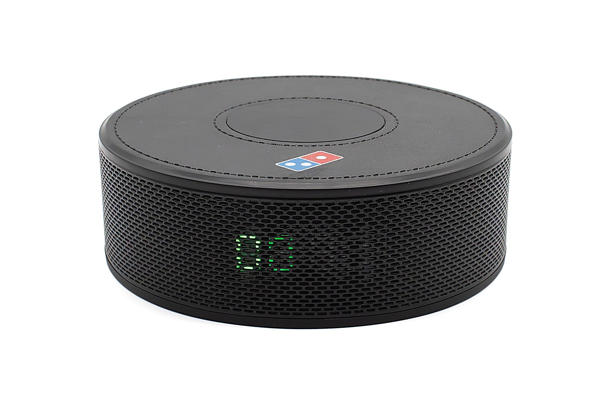 Domino's Speaker — Bluetooth, Wireless Charger 4000mAh, FM Radio, Alarm Clock, Built in Mic