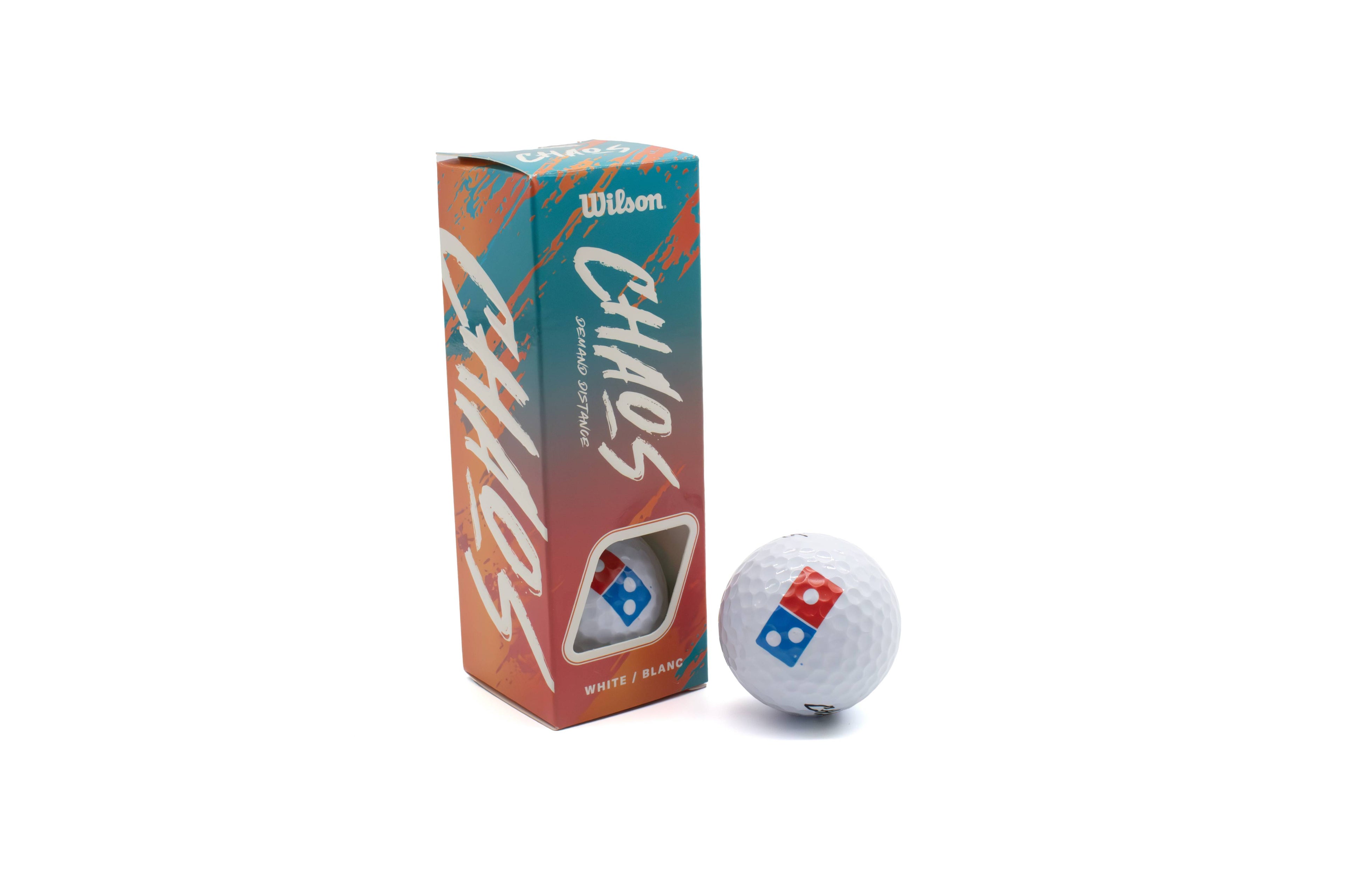 Domino's Branded Golf Balls - 3Pk