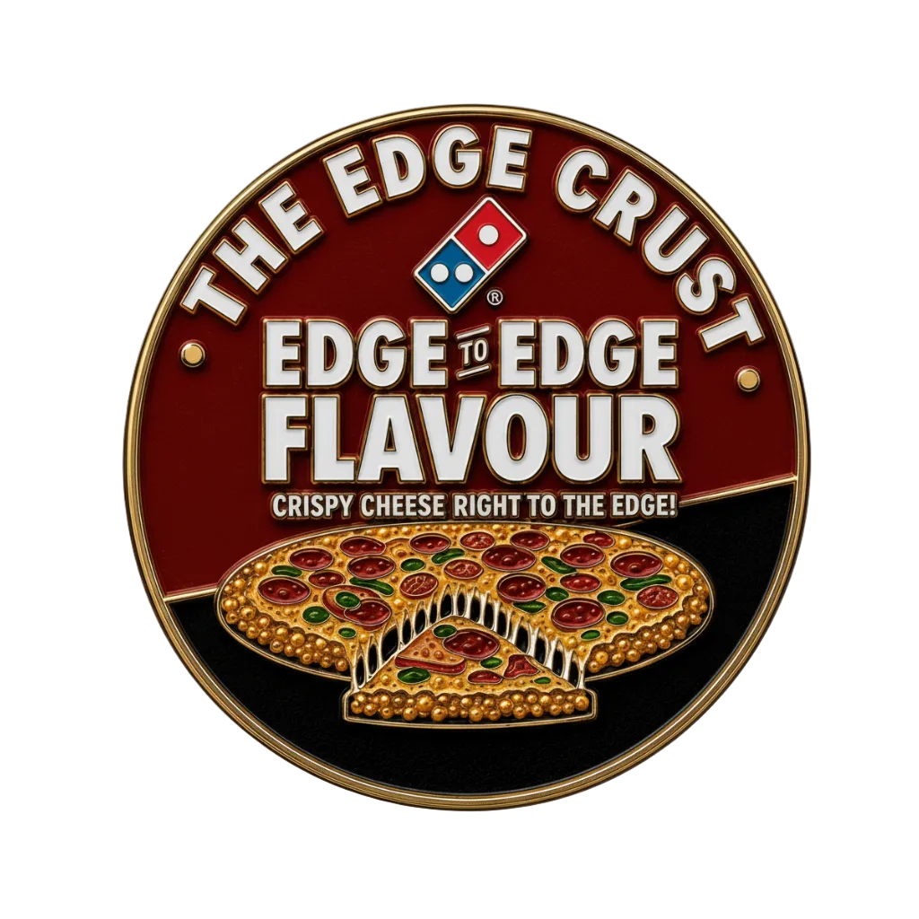 Domino's Enamel Pin "The Edge"