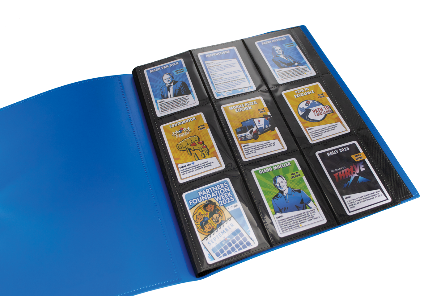 Partners Trading Card Folder