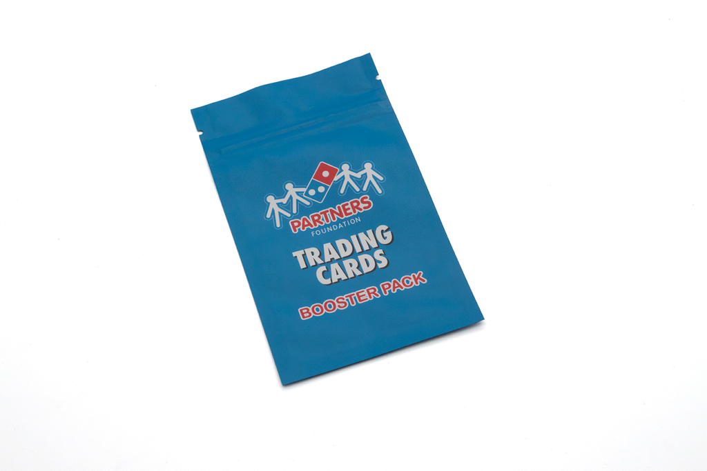 Domino's Assorted Partners Trading Cards Booster Pack (5 cards)