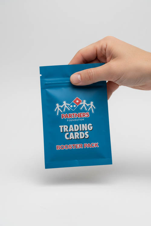 Domino's Assorted Partners Trading Cards Booster Pack (5 cards)