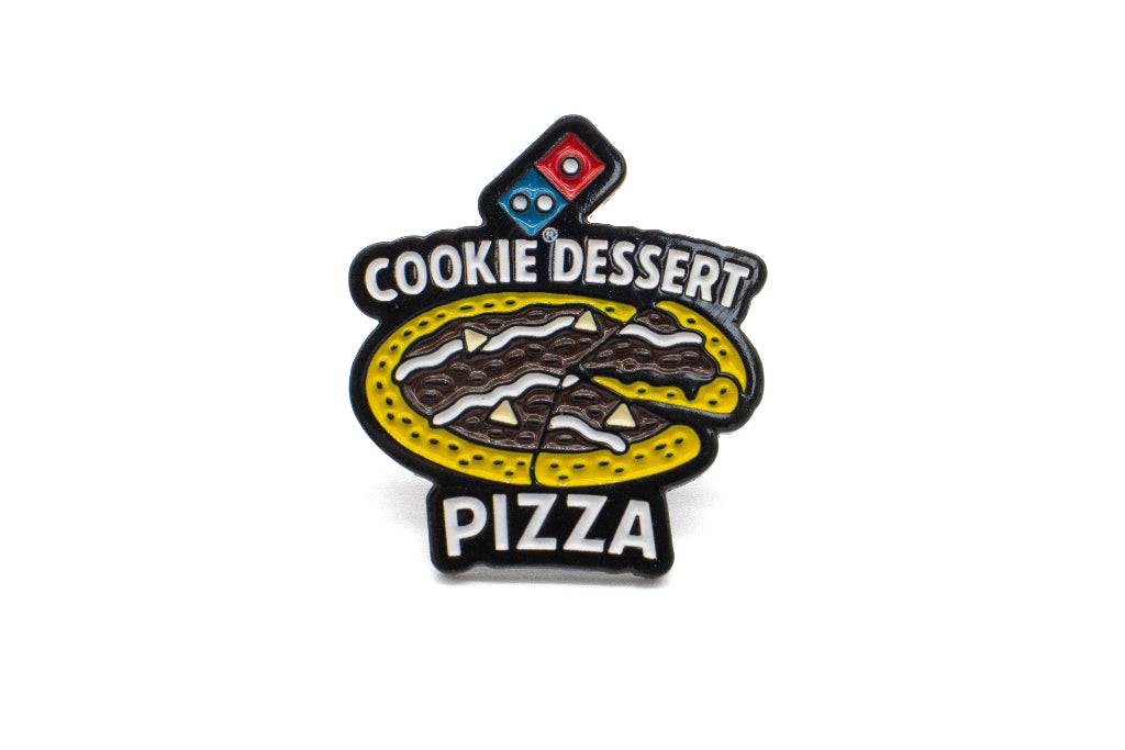 Domino's Enamel Pin Cookie Dessert Pizza